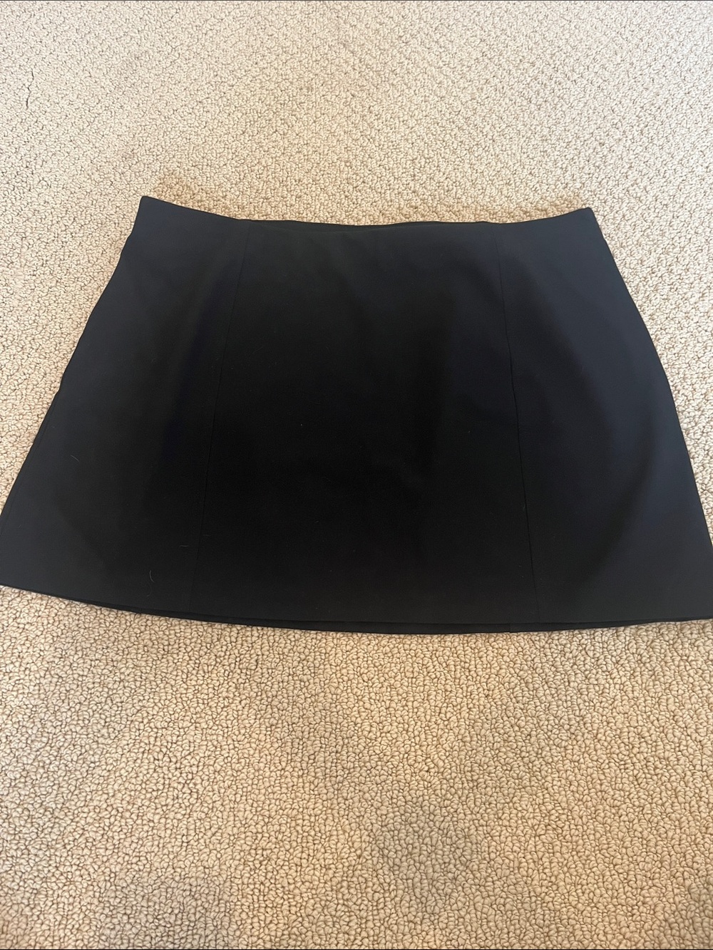 Sleek Black Women's Mini Skirt